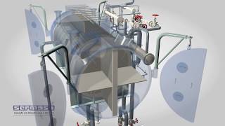 Condensador de Superfície para Turbinas a Vapor