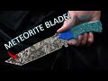 Meteorite and diamond used to make the coolest knife ever