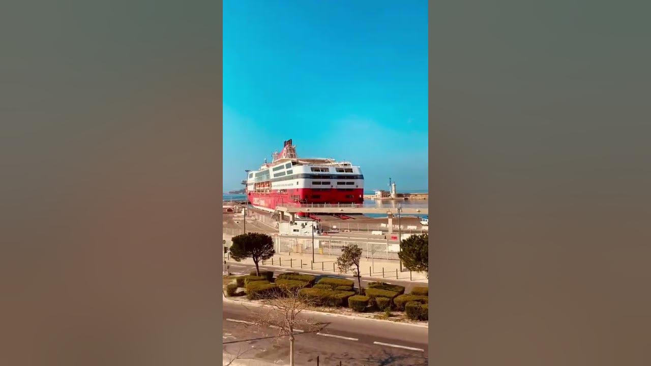 Морской порт Марсель Франция