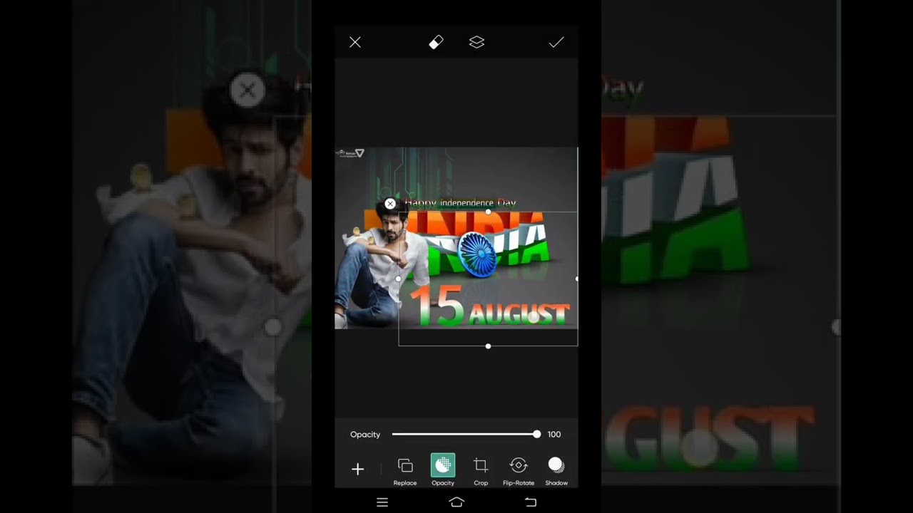 happy independence day photo editing  // 15 August  cb image editing 