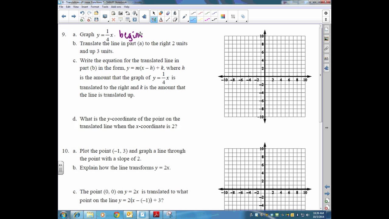 Linear перевод. Coordinate Transformation. Graph перевод. Plot the coordinates Sheet 2 answer.