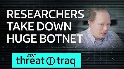 4/19/18: Researchers Take Down Huge Botnet | AT&T ThreatTraq