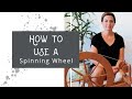 How to Use a Spinning wheel