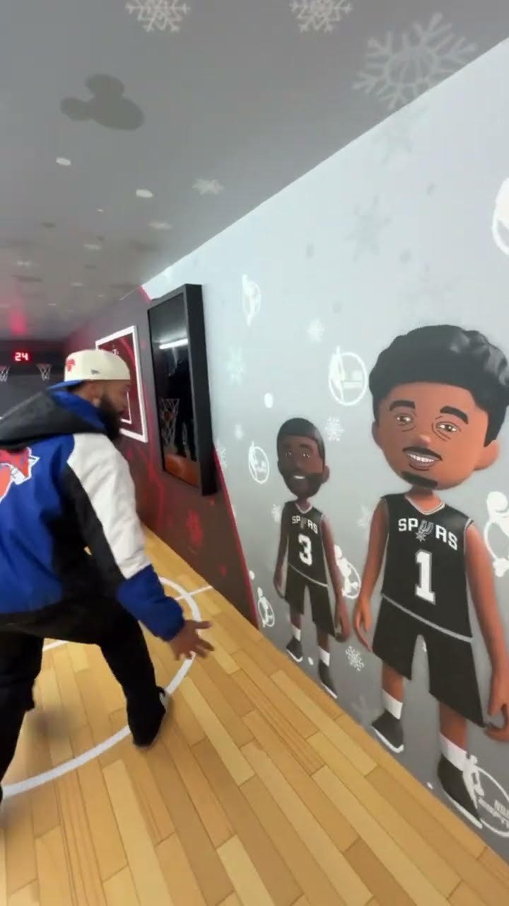 Celebrating #WorldBasketballDay at the @nbastore! Come Dunk the Halls \u0026 get ready for #NBAXmas! ??