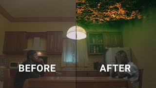 Ceiling Fire / Burning Ceiling with VFX Breakdown