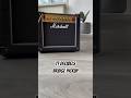 Is a Marshall 1 watt guitar tube amp too loud for apartments or is it PERFECT? #shorts