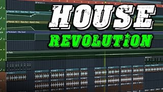 House Revolution | 3,7 GB Of FL Studio Templates, Melodies, Serum Presets & More!