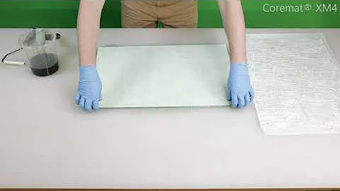 Laminating with Lantor Coremat