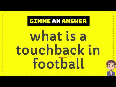 Video: Nel calcio cos'è un touchback?