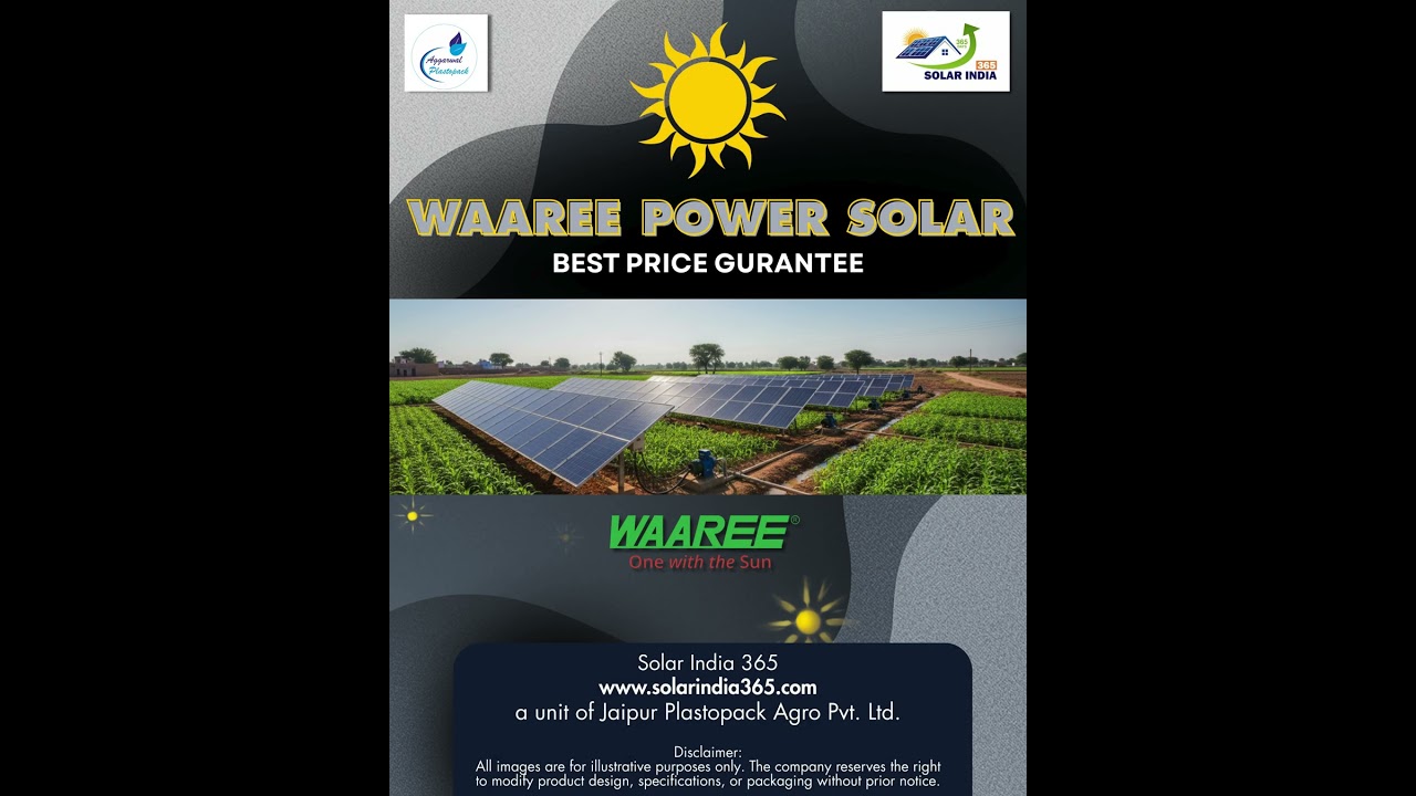 Waaree Solar India 365 | Affordable Solar Panels for Home & Business | Save Electricity Bills