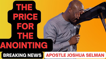 PAY THE PRICE FOR THE ANOINTING | Apostle Joshua Selman #apostlejoshuaselman