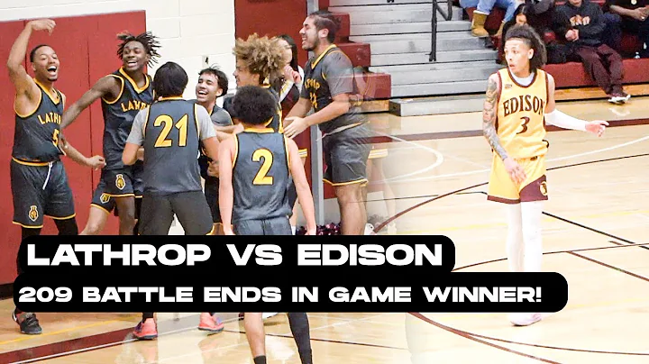 Edison vs Lathrop | 209 Battle ENDS IN GAME WINNER...