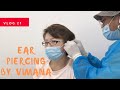 VLOG 21: Helix and Lobe Piercing by Vimana | ALL YOU NEED TO KNOW [Taglish with ENG SUB]