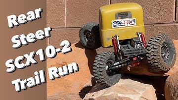 4 Wheel Steer SCX10! New Trail