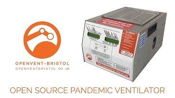 OpenVent-Bristol COVID-19 ventilator V3 prototype overview