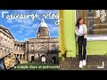 a couple days at university 🌧 studying, friends and what i’m eating: edinburgh vlog !!