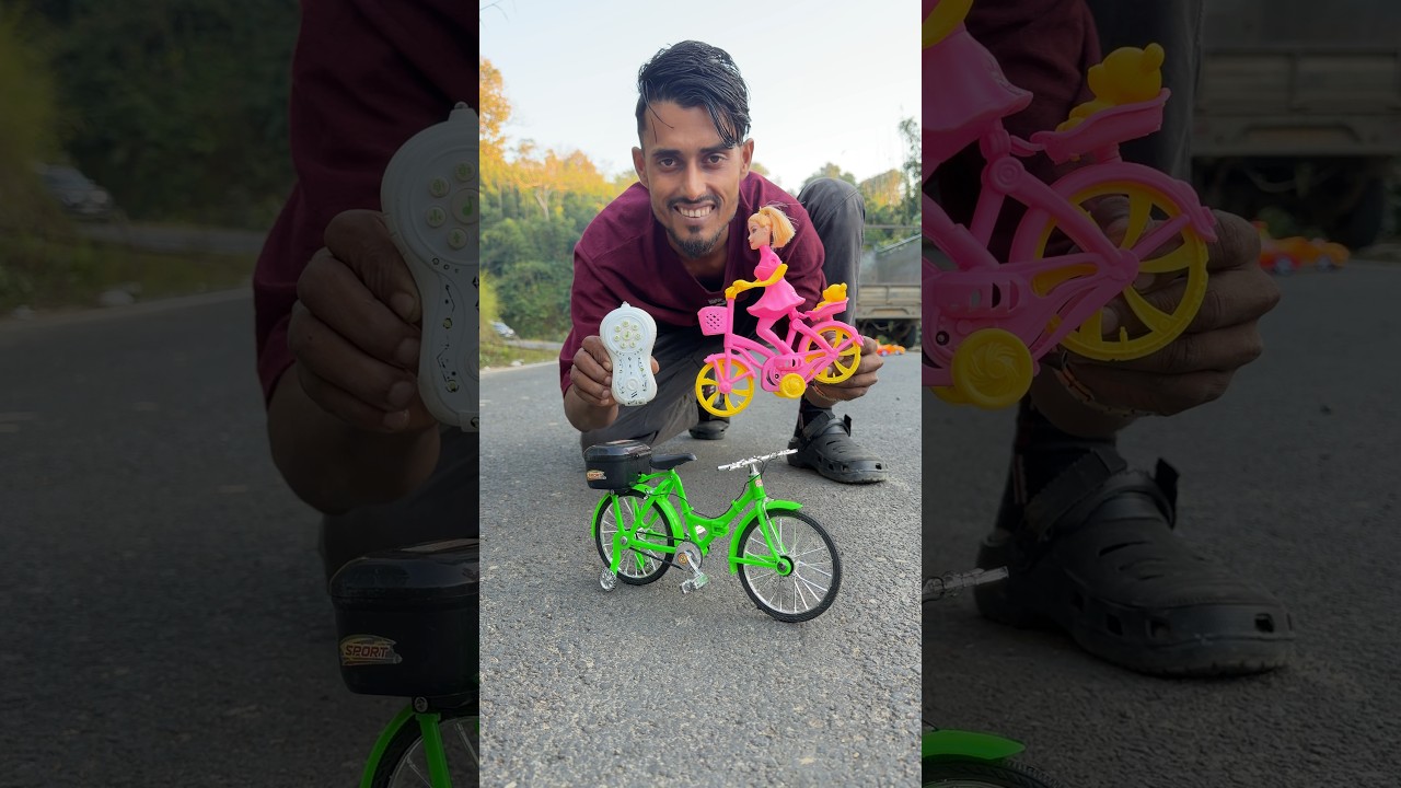 Mini vs big electric bicycle 