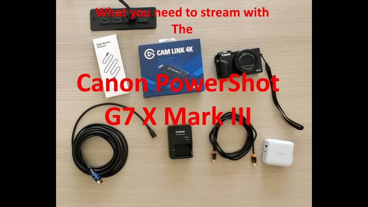 分享實測) Canon G7X III/3 不需裝電池, 可直接接電源或行動電源/充電 