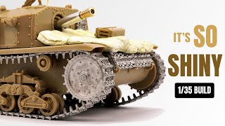 Tamiya 1/35 Semovente M40 75 Scale Model Build – Bling Gone Wild