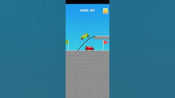 Draw Bridge MISSION || Level 187 || Impossible MISSION #games #gamer #gaming #drawbridge #shorts