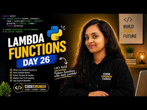 Watch This Before Using lambda! 🔥| Day 26 | 100 Days of Python | Interview Question