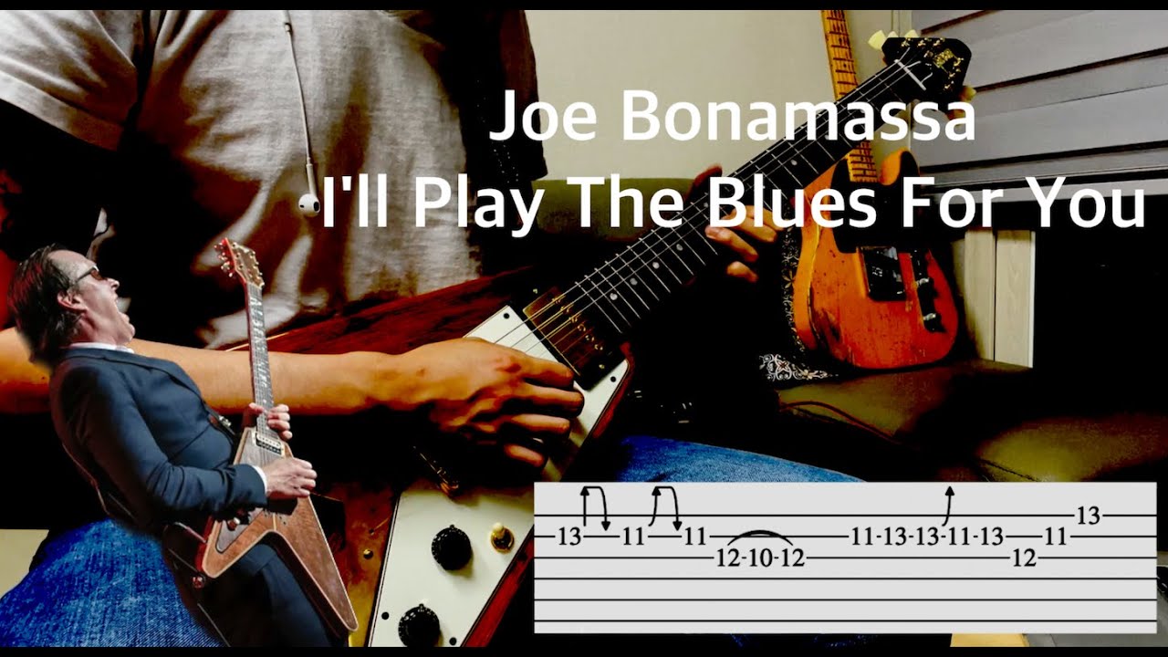 Guitar Lesson | Joe Bonamassa - I'll Play The Blues For You(Live At The Greek Theatre) with Tabs Guitar Lesson | Joe Bonamassa - I'll Play The Blues For You(Live At The Greek Theatre) with Tabs