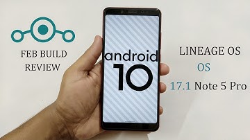 Lineage OS 17.1 Redmi Note 5 Pro | Android 10 Unofficial | Feb Latest Build