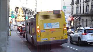 MTA NYC Bus 2019 Novabus LFS #8567 On The Bx3 @ West 178th Street & Fort Washington Avenue
