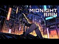 MIDNIGHT RAIN: Retro Tech Echoes | Midtempo Synthwave Mix