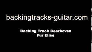 Video thumbnail of "backing track Fur Elise"