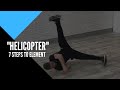 HOW TO BREAKDANCE | HELICOPTER (Windmil) | 7 steps to element |Брейк-данс | Учим элемент &quot;Гелик&quot;