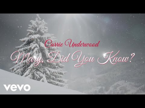 Carrie Underwood - Mary, Did You Know? (Official Audio Video)