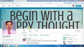 Social Media Marketing part 6 by twitter in Telugu