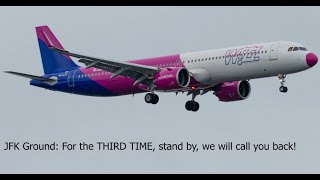 Wizz Air having a little trouble at JFK... | KJFK ATC