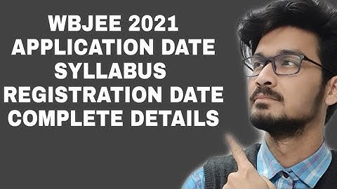 BREAKING NEWS  - WBJEE 2021 APPLICATION FORM DATE AND DETAILS || SYLLABUS || EXAM PATTERN ||