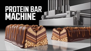 Automatic Protein Bar Making Machine | High-Speed Forming & Cutting Equipment for Snack Production