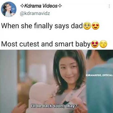 When his hubby baby girl finally say DAD 💗 Welcome To Waikiki KDrama