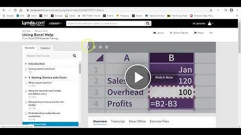 Tutorial: Online Courses with Lynda.com