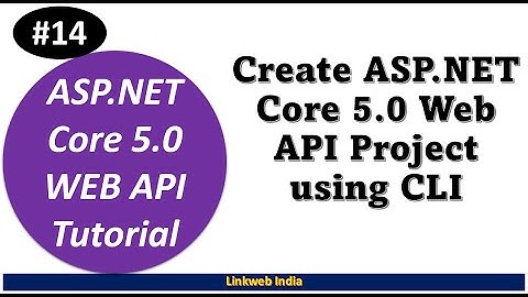 Create ASP.NET Core 5.0 Web API Project using CLI |ASP.NET Core 5.0 Web API tutorial @CodeWithHarry