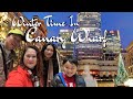 Festive  lights in canary wharf london ii bahadi fam explorer vlog 165