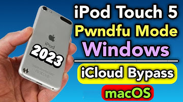 A5 Device Pwndfu Mode in Windows 2023 | iPod Touch 5 iCloud Bypass |