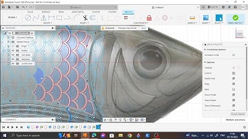 Fusion360 fish scales
