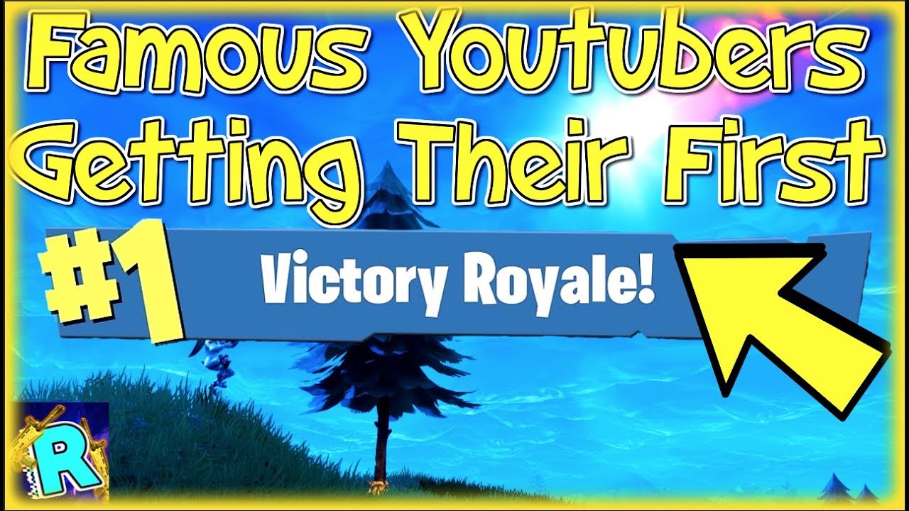 First Fortnite Win Compilation Fortnite First Win Compilation Youtube