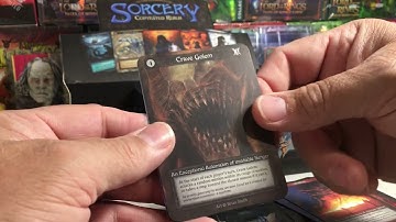 Opening Set #15 of 3 Sorcery Contested Realm TCG BETA Booster Packs