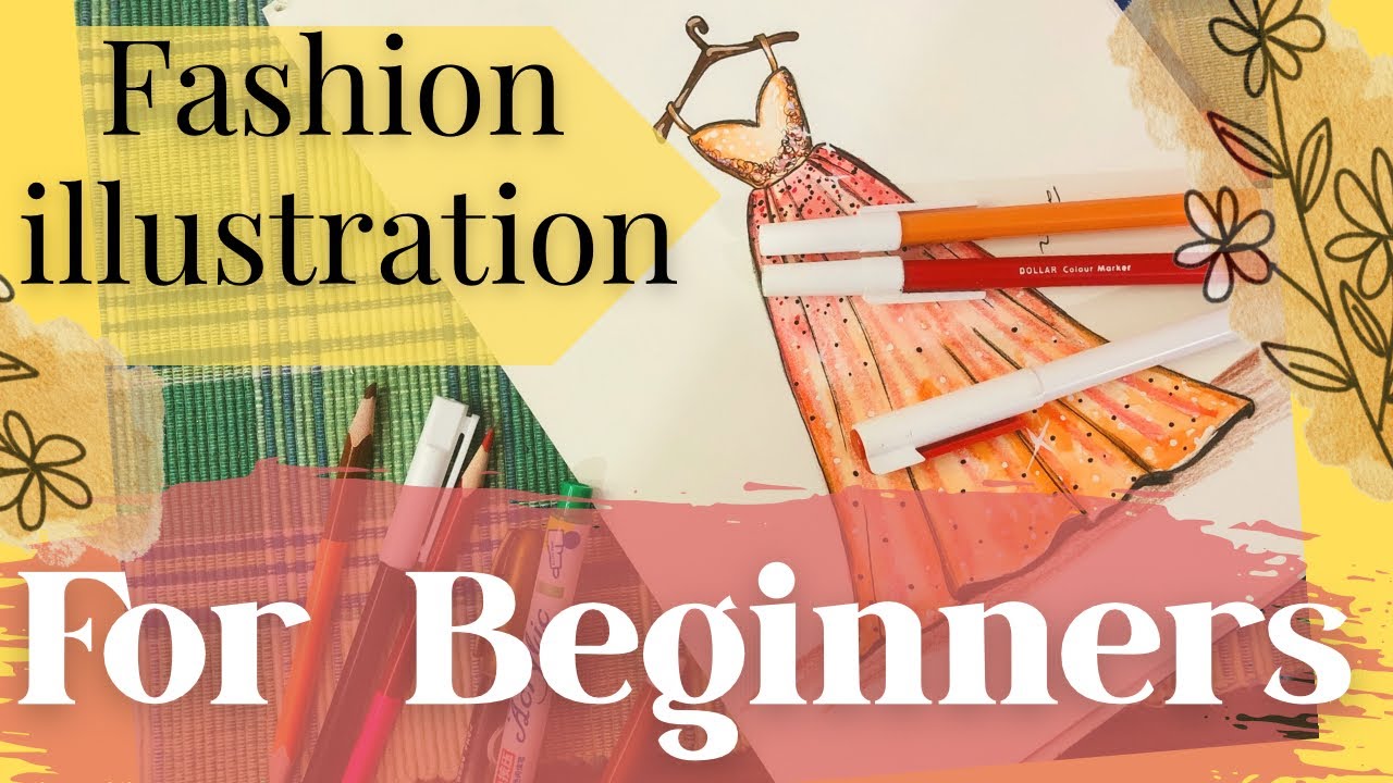 Fashion illustration For Beginners 💥 | Fashion illustration - YouTube