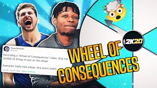 SPIN THE WHEEL OF CONSEQUENCES REBUILDING CHALLENGE IN NBA 2K20