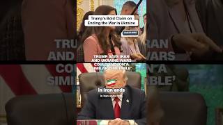 Trump on Putin &amp; Ending Conflicts: A Bold Statement #geopolitics #trump #iran #news #putin