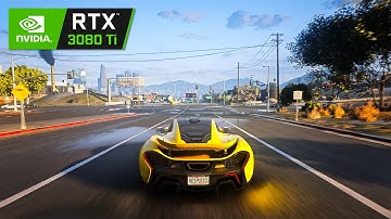 GTA V: Ultra Realistic Graphics Gameplay on RTX™ 3080 Ti Maxed-Out - Ray-Tracing Graphics Mod