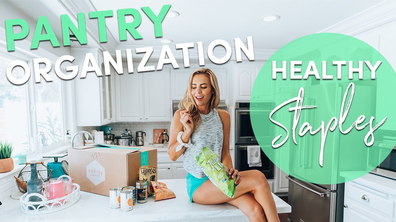 3 Step Pantry Clean Out! // Organization & HEALTHY Staples - YouTube