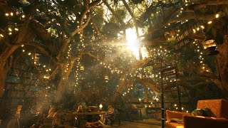 Bookworm's House in the woods🌲Immersive Experience [4K] screenshot 3